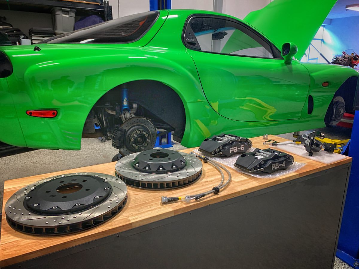 PB Brake Kits for Mazda RX7 FC and FD