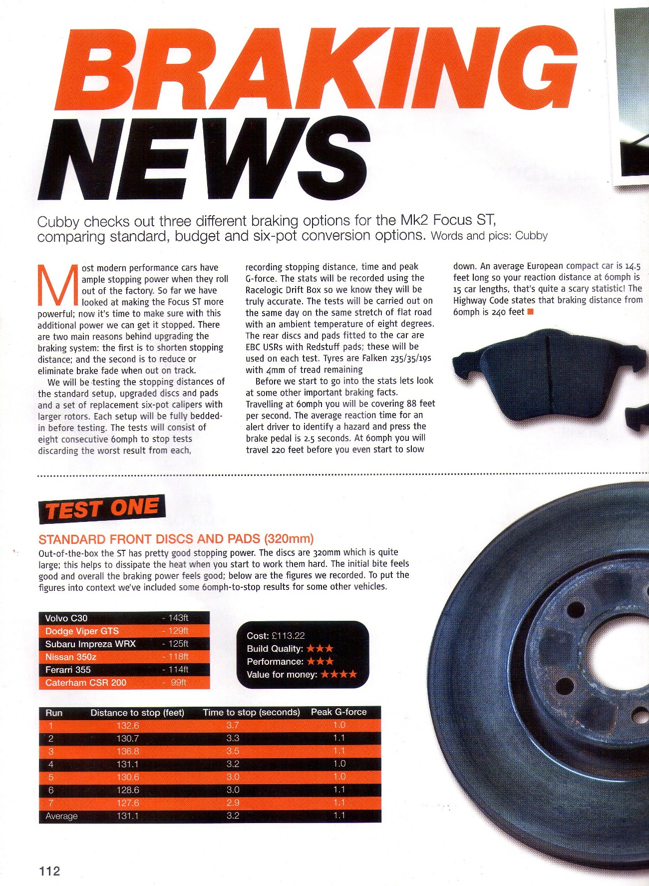 PB Brakes Testimonial